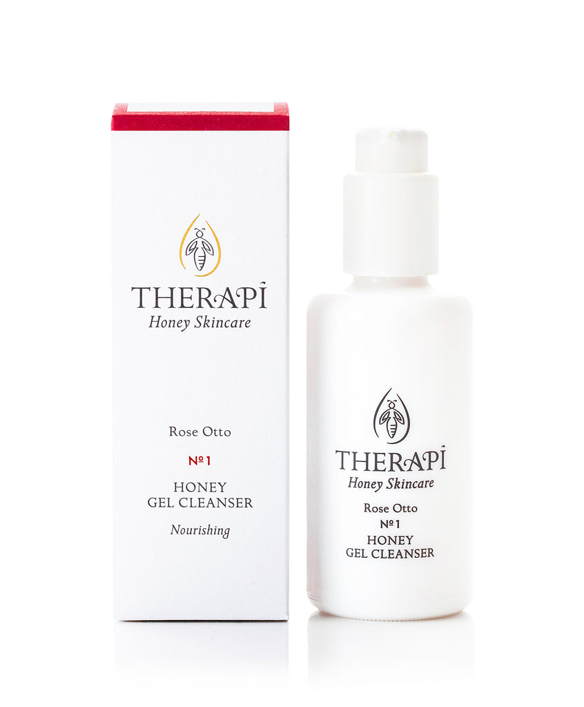Rose Otto Honey Gel Cleanser – Therapi Honey Skincare